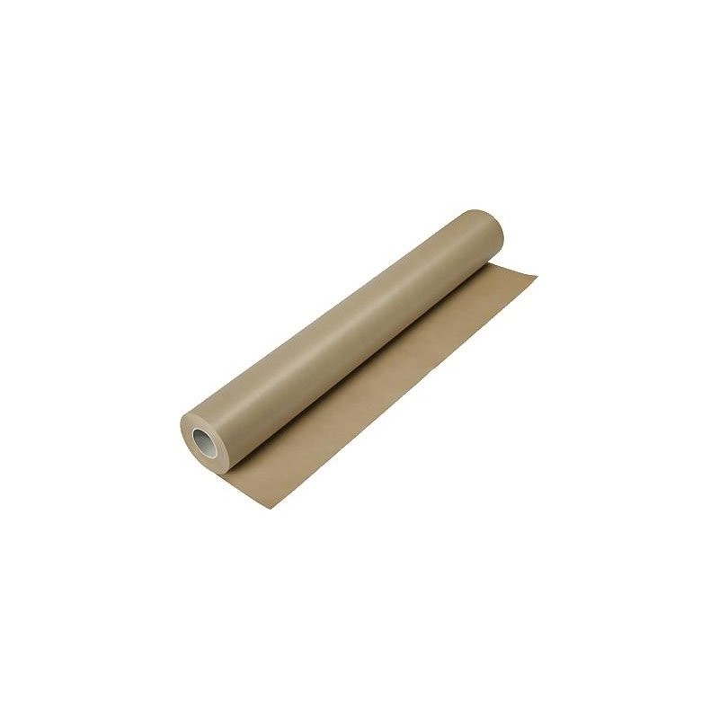 Papel Rollo Kraft Verjurado Marron, 1x5 mts.