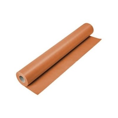 Papel Rollo Kraft Verjurado Naranja, 1x5 mts.