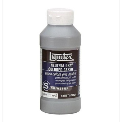 Material Bellas Artes - Pintura - Gesso color gris Liquitex (237 ml) | totenart.com