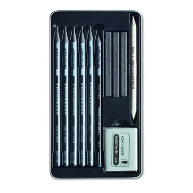 Material Bellas Artes – pintura-y-dibujo - Estuche de dibujo Giocconda Koh-i-Noor (11 piezas) | totenart.com