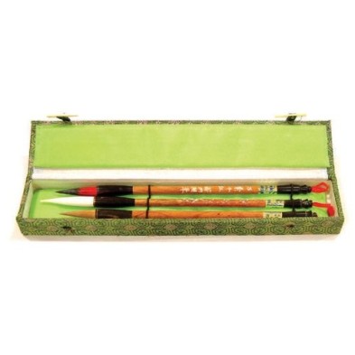 \n\nMaterial Bellas Artes - Pintura - Estuche 3 pinceles mango bambu diferentes pelos | totenart.com