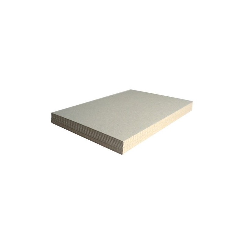 Materiales encuadernacion-Carton Gris n. 20, 37.5x26 cm., (2.50 mm)