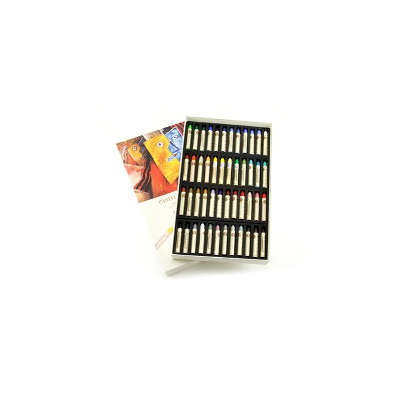 Material Bellas Artes – pintura-y-dibujo - Caja pastel Oleo Sennelier 48 colores, Set Universal | totenart.com