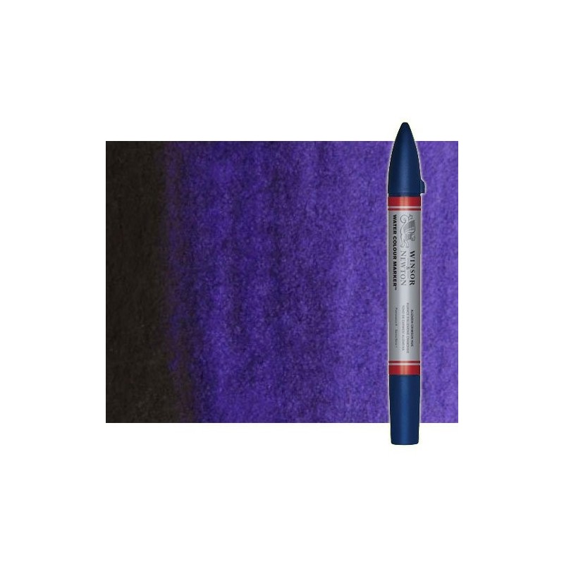 Material Bellas Artes - Pintura - Rotulador de acuarela violeta dioxacina Winsor & Newton doble punta pincel | totenart.com