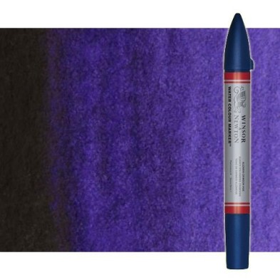 Material Bellas Artes - Pintura - Rotulador de acuarela violeta dioxacina Winsor & Newton doble punta pincel | totenart.com
