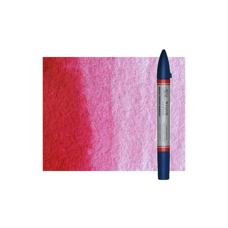 Material Bellas Artes - Pintura - Rotulador de acuarela rosa permanente Winsor & Newton doble punta pincel | totenart.com