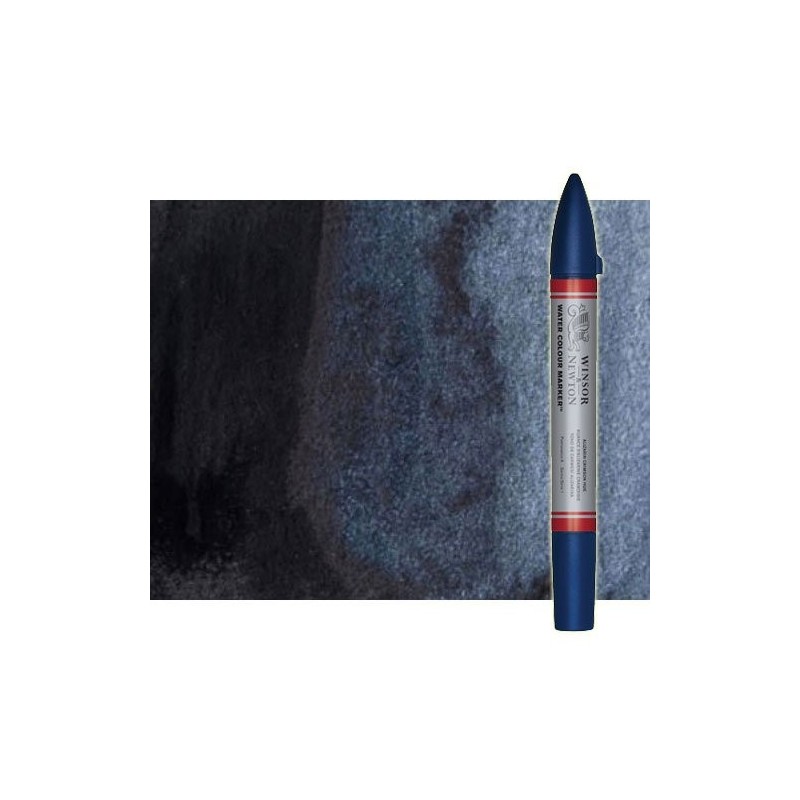 Material Bellas Artes - Pintura - Rotulador de acuarela gris de payne Winsor & Newton doble punta pincel | totenart.com