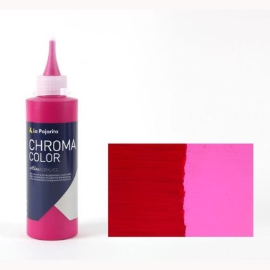 Material Bellas Artes - Pintura - Acrílico La Pajarita 08 Magenta Primario Chroma Color (200 ml.) | totenart.com
