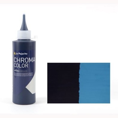 Material Bellas Artes - Pintura - Acrílico La Pajarita 12 Azul de Prussia Chroma Color (200 ml.) | totenart.com