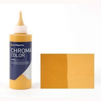 Material Bellas Artes - Pintura - Acrílico La Pajarita 26 Amarillo Óxido de Hierro Chroma Color (200 ml.) | totenart.com