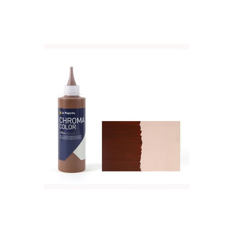 Material Bellas Artes - Pintura - Acrílico La Pajarita 30 Tierra de Sombra Natural Chroma Color (200 ml.) | totenart.com