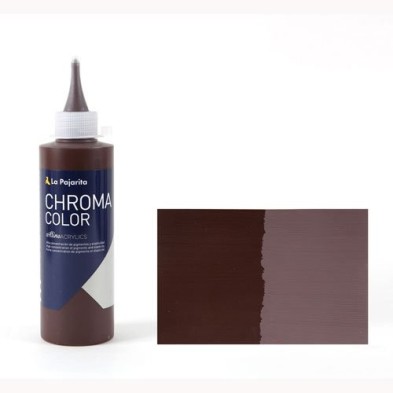 Material Bellas Artes - Pintura - Acrílico La Pajarita 31 Tierra de Sombra Tostada Chroma Color (200 ml.) | totenart.com