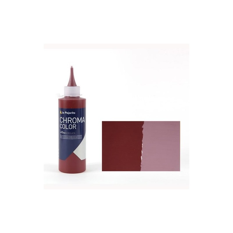 Material Bellas Artes - Pintura - Acrílico La Pajarita 29 Tierra de Siena Tostada Chroma Color (200 ml.) | totenart.com