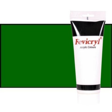 Material Bellas Artes - Pintura - Acrílico Fevicryl color verde esmeralda ftalocianina (200 ml) | totenart.com