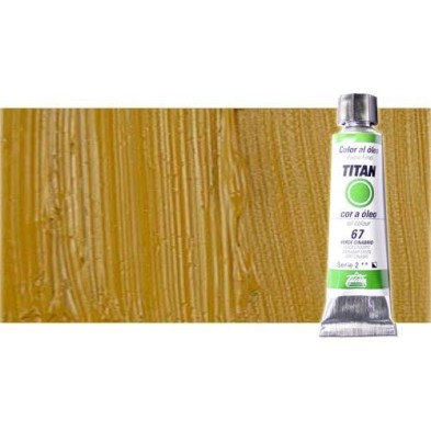 Material Bellas Artes - Pintura - Óleo Titan extra fino color oro amarillo (20 ml) | totenart.com
