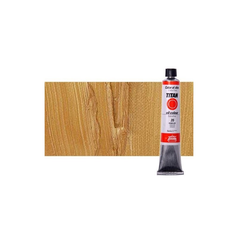 Material Bellas Artes - Pintura - Óleo Titan extra fino color oro rojizo (60 ml) | totenart.com