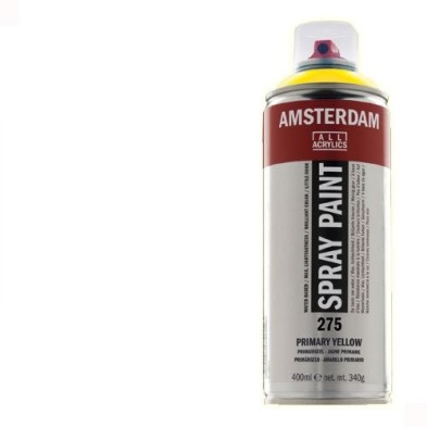 Material Bellas Artes - Pintura - Acrílico en spray Blanco de Titanio 105 Amsterdam 400 ml. | totenart.com