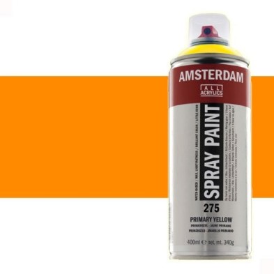 Material Bellas Artes - Pintura - Acrílico en spray Anaranjado Reflex 257 Amsterdam 400 ml. | totenart.com