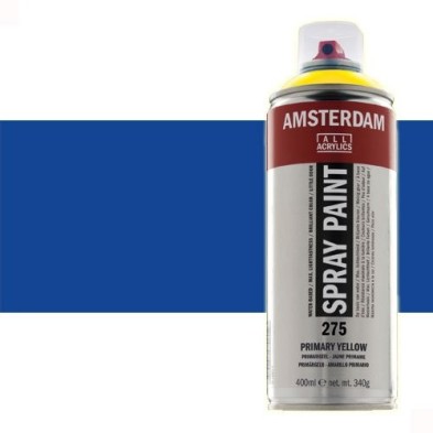 Material Bellas Artes - Pintura - Acrílico en spray Azul Ultramar 504 Amsterdam 400 ml. | totenart.com