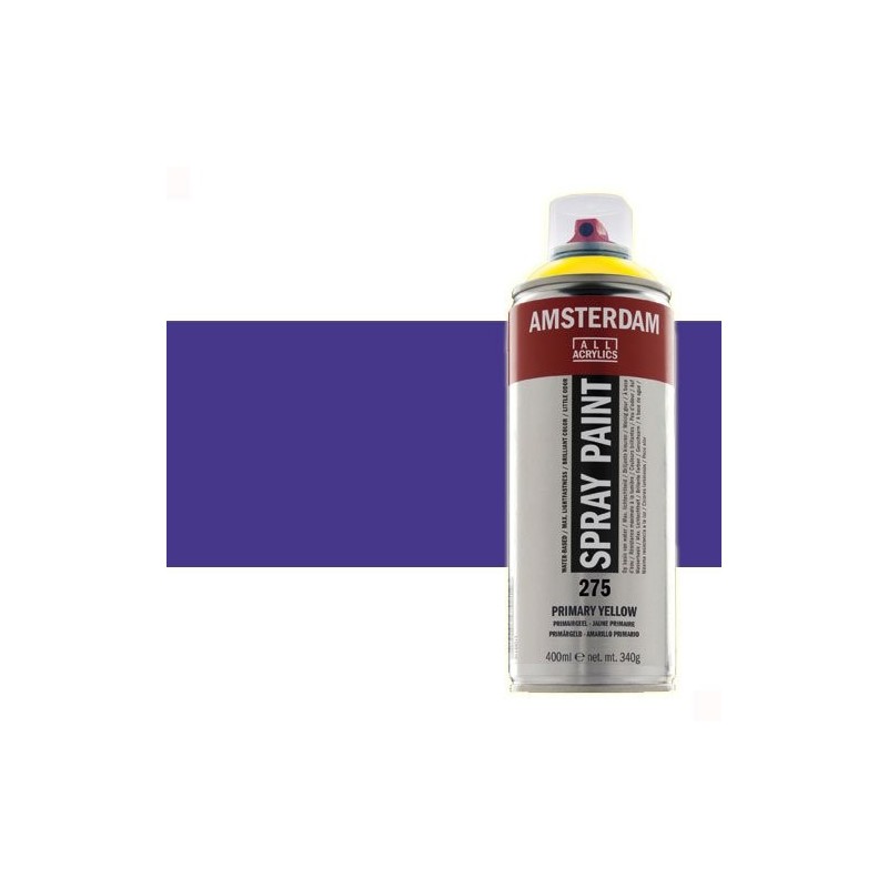 Material Bellas Artes - Pintura - Acrílico en spray Azul Ultramar Violeta 507 Amsterdam 400 ml. | totenart.com