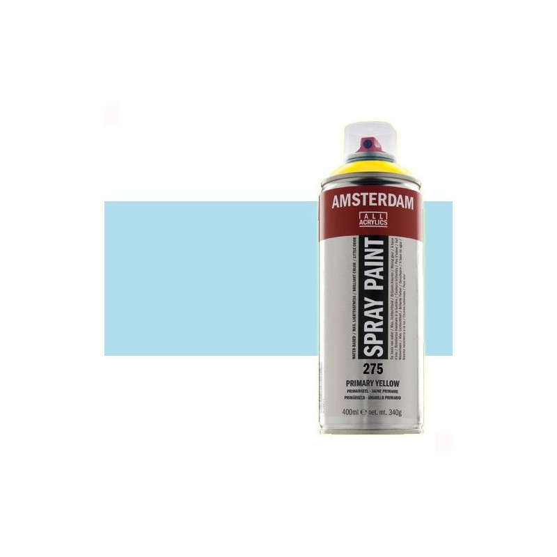 Material Bellas Artes - Pintura - Acrílico en spray Azul Celeste Claro 551 Amsterdam 400 ml. | totenart.com