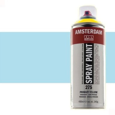 Material Bellas Artes - Pintura - Acrílico en spray Azul Celeste Claro 551 Amsterdam 400 ml. | totenart.com