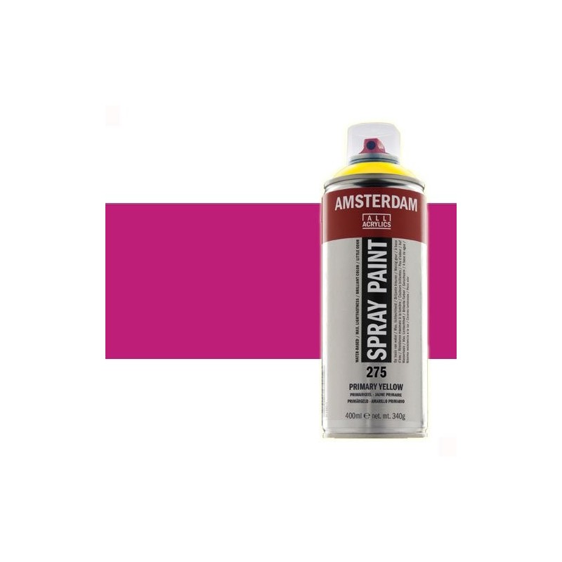 Material Bellas Artes - Pintura - Acrílico en spray Violeta Rojo Permanente Claro 577 Amsterdam 400 ml. | totenart.com