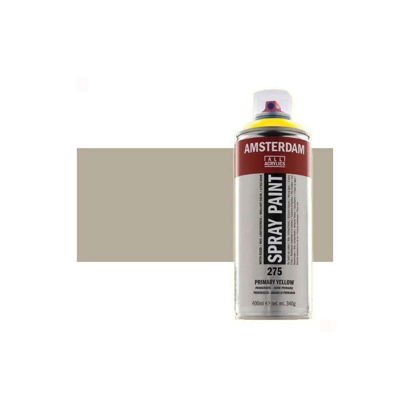 Material Bellas Artes - Pintura - Acrílico en spray Gris Cálido 718 Amsterdam 400 ml. | totenart.com