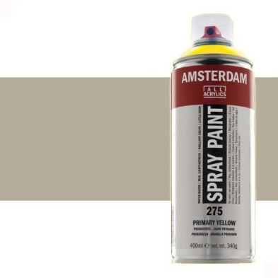 Material Bellas Artes - Pintura - Acrílico en spray Gris Cálido 718 Amsterdam 400 ml. | totenart.com
