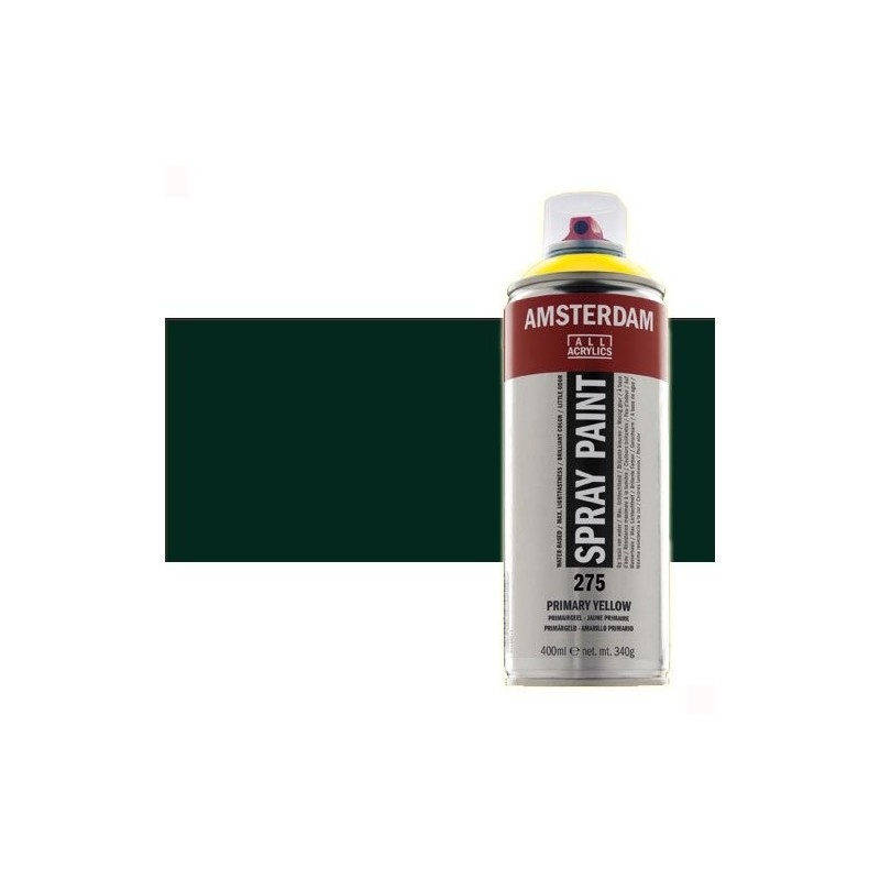 Material Bellas Artes - Pintura - Acrílico en spray Negro Óxido 735 Amsterdam 400 ml. | totenart.com