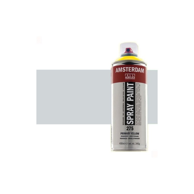 Material Bellas Artes - Pintura - Acrílico en spray Plata 800 Amsterdam 400 ml. | totenart.com