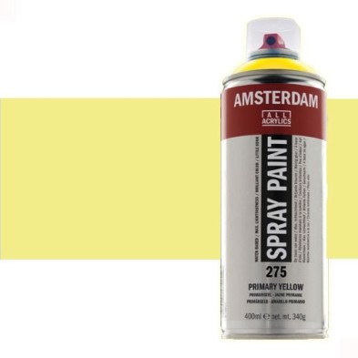 Material Bellas Artes - Pintura - Acrílico en spray Oro Claro 802 Amsterdam 400 ml. | totenart.com