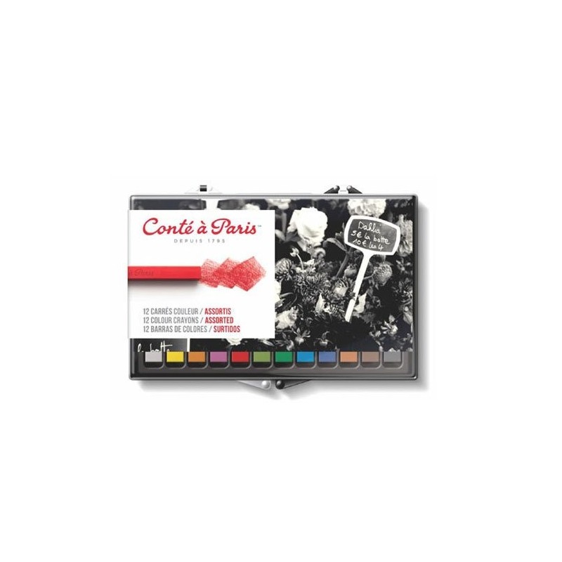 Material Bellas Artes - Dibujo - Caja Carres Conte 12 uds. selección paisaje | totenart.com