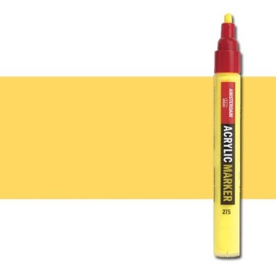 Material Bellas Artes - Pintura - Rotulador acrilico Amsterdam color amarillo napoles oscuro 223 (4 mm.) | totenart.com
