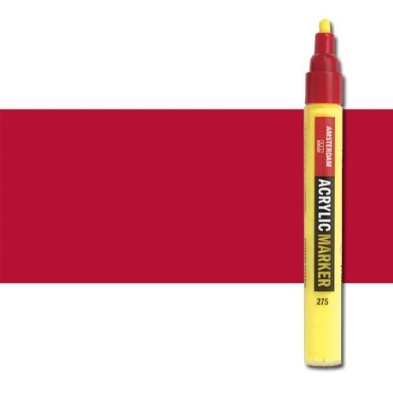 Material Bellas Artes - Pintura - Rotulador acrilico Amsterdam color carmin 318 (4 mm.) | totenart.com