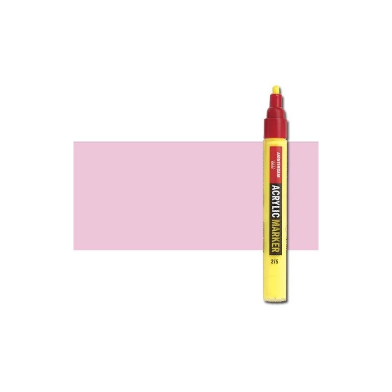 Material Bellas Artes - Pintura - Rotulador acrilico Amsterdam color rosa claro 361 (4 mm.) | totenart.com