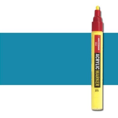 Material Bellas Artes - Pintura - Rotulador acrilico Amsterdam color Azul Real 517 (4 mm.) | totenart.com
