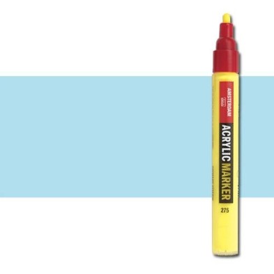 Material Bellas Artes - Pintura - Rotulador acrilico Amsterdam color Azul Celeste Claro 551 (4 mm.) | totenart.com