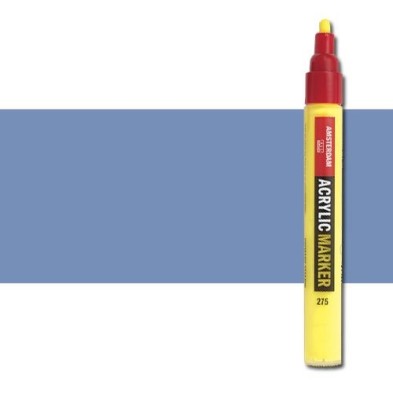 Material Bellas Artes - Pintura - Rotulador acrilico Amsterdam color Azul Gris 562 (4 mm.) | totenart.com