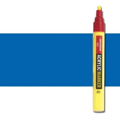 Material Bellas Artes - Pintura - Rotulador acrilico Amsterdam color Azul Ftalo 570 (4 mm.) | totenart.com