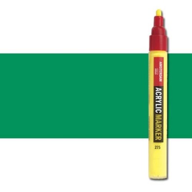 Material Bellas Artes - Pintura - Rotulador acrilico Amsterdam color Verde Paolo Verones 615 (4 mm.) | totenart.com