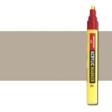 Material Bellas Artes - Pintura - Rotulador acrilico Amsterdam color Gris Calido 718 (4 mm.) | totenart.com