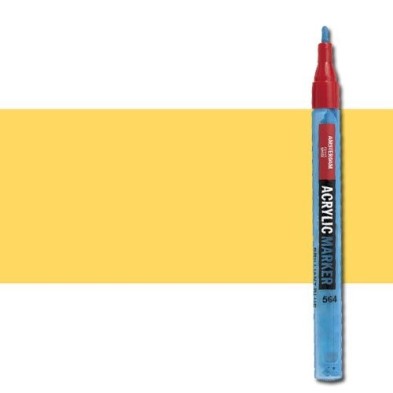 Material Bellas Artes - Pintura - Rotulador acrilico Amsterdam color Amarillo Napoles Oscuro 223 (2 mm.) | totenart.com