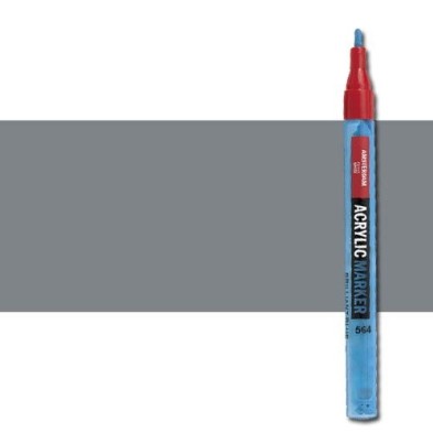 Material Bellas Artes - Pintura - Rotulador acrilico Amsterdam color Gris Neutro 710 (2 mm.) | totenart.com