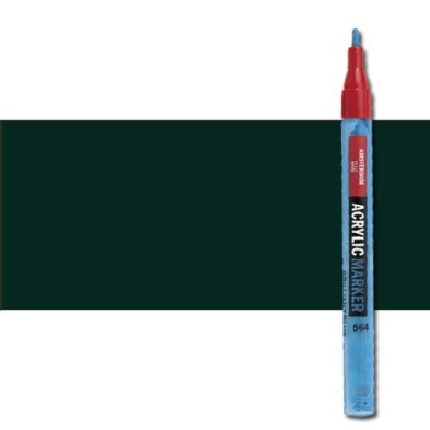 Material Bellas Artes - Pintura - Rotulador acrilico Amsterdam color Negro Oxido 735 (2 mm.) | totenart.com