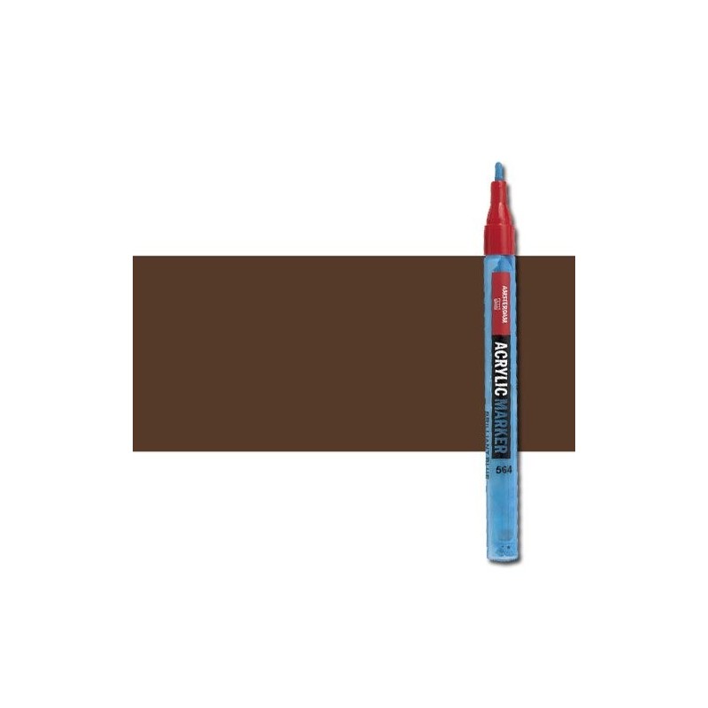 Material Bellas Artes - Pintura - Rotulador acrilico Amsterdam color Sombra Tostada 409 (2 mm.) | totenart.com