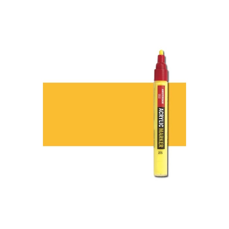 Material Bellas Artes - Pintura - Rotulador acrilico Amsterdam color Anaranjado Reflex 257 (2 mm.) | totenart.com