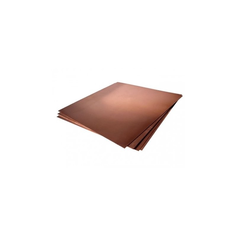 Material Bellas Artes - Grabado - Plancha de Cobre c/ proteccion, 8.3x25 (1,0) | totenart.com