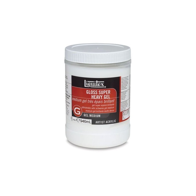 Material Bellas Artes - Pintura - Gel Medium muy espeso Brillante, Liquitex 946 ml. | totenart.com