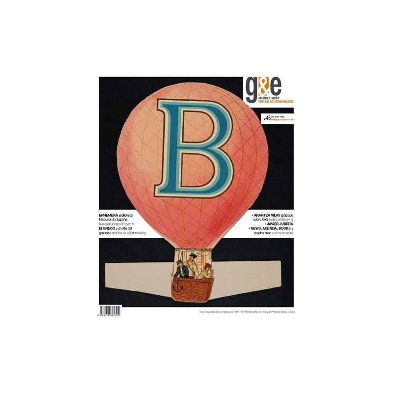 Material Bellas Artes - Pintura - Revista Grabado y Edicion, n. 45 | totenart.com